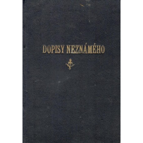 Hloucha, J.: Dopisy neznámého