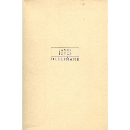 Joyce, J.: Dubliňané 
