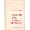 Vančura, V.: Hrdelní pře anebo přísloví