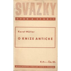 Müller, K.: Svazky úvah a studií 