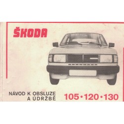 Návod k obsluze a údržbě osobních vozů Škoda 105, 120, 130