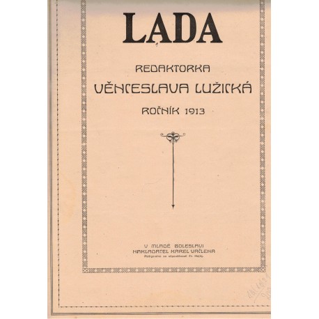 Lada. Ročník 1913