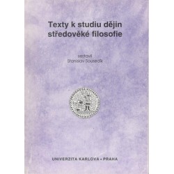 Sousedík, S.: Texty k studiu dějin středověké filosofie