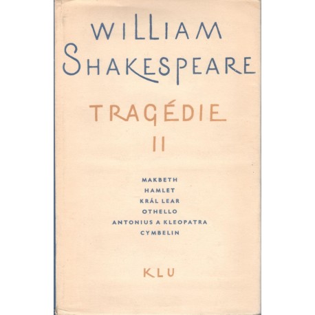 Shakespeare, W.: Tragédie II