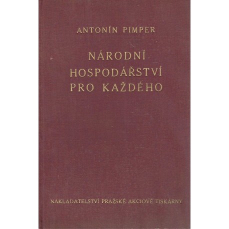 Pimper, A.: Národní hospodářství pro každého