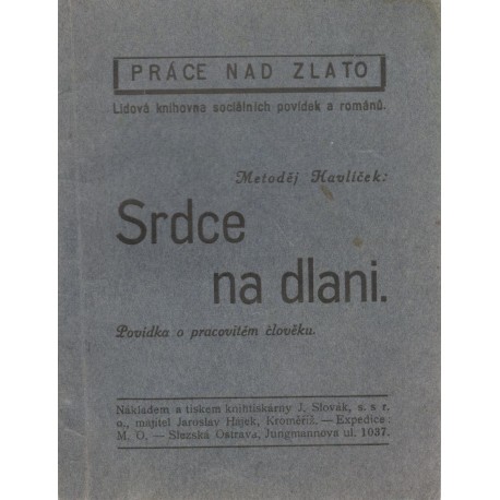 Havlíček, M.: Srdce na dlani (s podpisem autora)