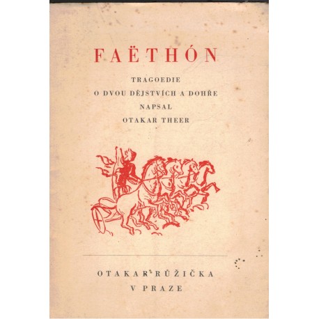 Theer, O.: Faëthón