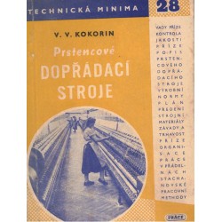 Kokorin, V. V.: Prstencové dopřádací stroje