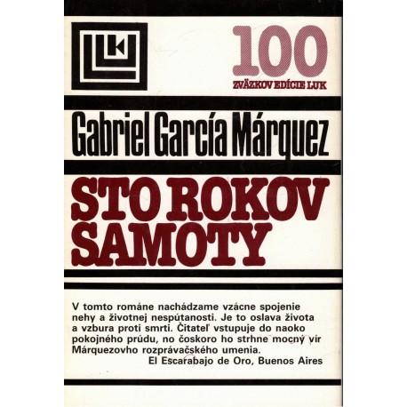 Márquez, G. G.: Sto rokov samoty