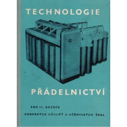 Vít, A.: Technologie přádelnictví