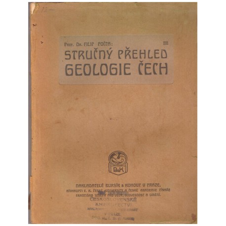 Počta, F.: Stručný přehled geologie Čech