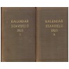 Vilímkův kalendář československých stavitelů na rok 1925 I. a II.