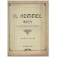 H. Hommel Wien. Werkzeuggeschäft, Werkzeuge- und Maschinfabrikation 1906/7 (katalog)