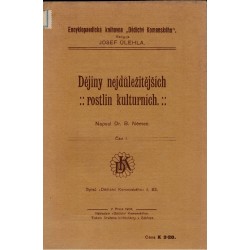 Němec, B.: Dějiny nejdůležitějších rostlin kulturních