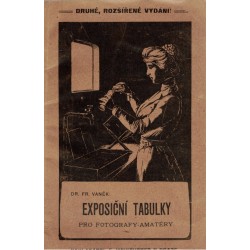 Vaněk, F.: Exposiční tabulky pro fotografy-amatéry