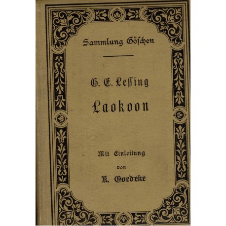 Lessing, G. E.: Laokoon