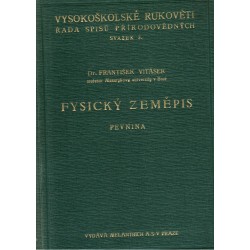 Vitásek, F.: Fysický zeměpis. Pevnina