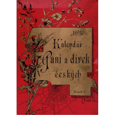 Kalendář Paní a dívek českých 1893