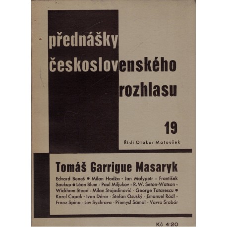 Přednášky Československého rozhlasu 19