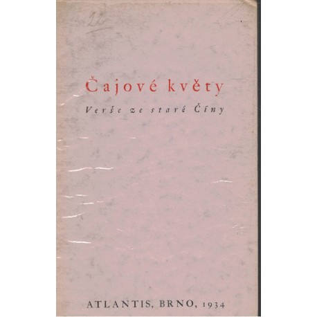 Čajové květy. Verše ze staré Číny