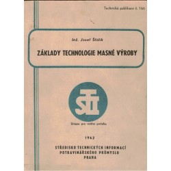Šťálik, J.: Základy technologie masné výroby