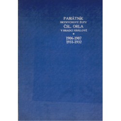 Památník Brynychovy župy Československého Orla v Hradci Králové. 1906-1907. 1931-1932
