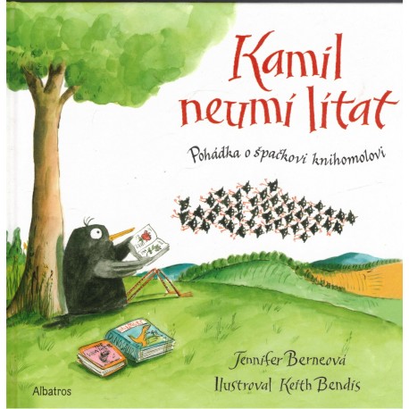 Berneová, J.: Kamil neumí lítat. Pohádka o špačkovi knihomolovi