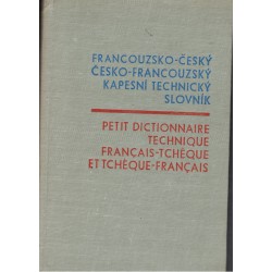 Francouzsko-český česko-francouzský kapesní technický slovník