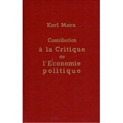 Marx, K.: Contribution à la Critique de l'Économie politique