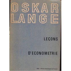 Lange, O.: Leçons d´Économetrie