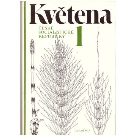 Kol.: Květena České socialistické republiky I. (+ mapa)
