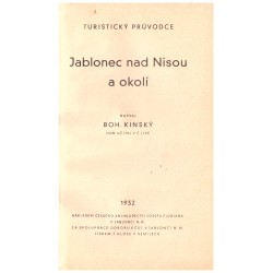 Kinský, B.: Jablonec nad Nisou a okolí (turistický průvodce)