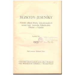 Pater, B.: Bezkydy-Jeseníky. Věstník odborů Klubu československých turistů
