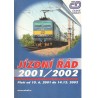 České dráhy: Jízdní řád 2001/2002