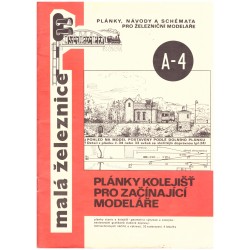 Malá železnice. A-4. Plánky, návody a schémata pro železniční modeláře