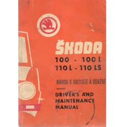 Baťa, V.: Škoda 100, 100 L: Návod k obsluze a údržbě