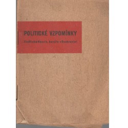 Hencl, J.: Politické vzpomínky