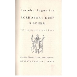 Augustinus, A.: Rozhovory duše s Bohem