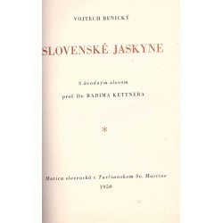Benický, V.: Slovenské jaskyne
