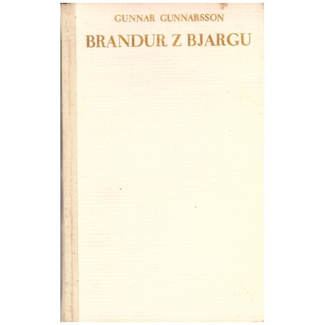 Gunnarsson, G.: Brandur z Bjargu
