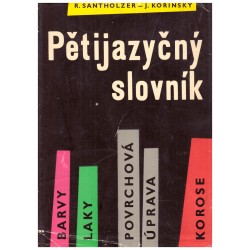 Santholzer, R. Kořínský, J.: Pětijazyčný slovník
